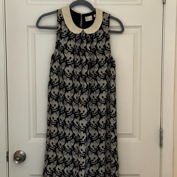 Anthropologie Cat Pattern Dress - Picture 2 of 16